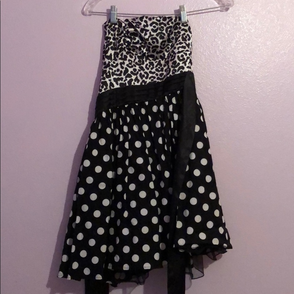 Two toned dress!